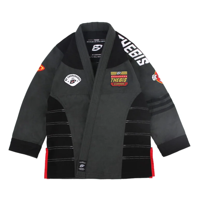 Brazilian Jiu-Jitsu gi detail